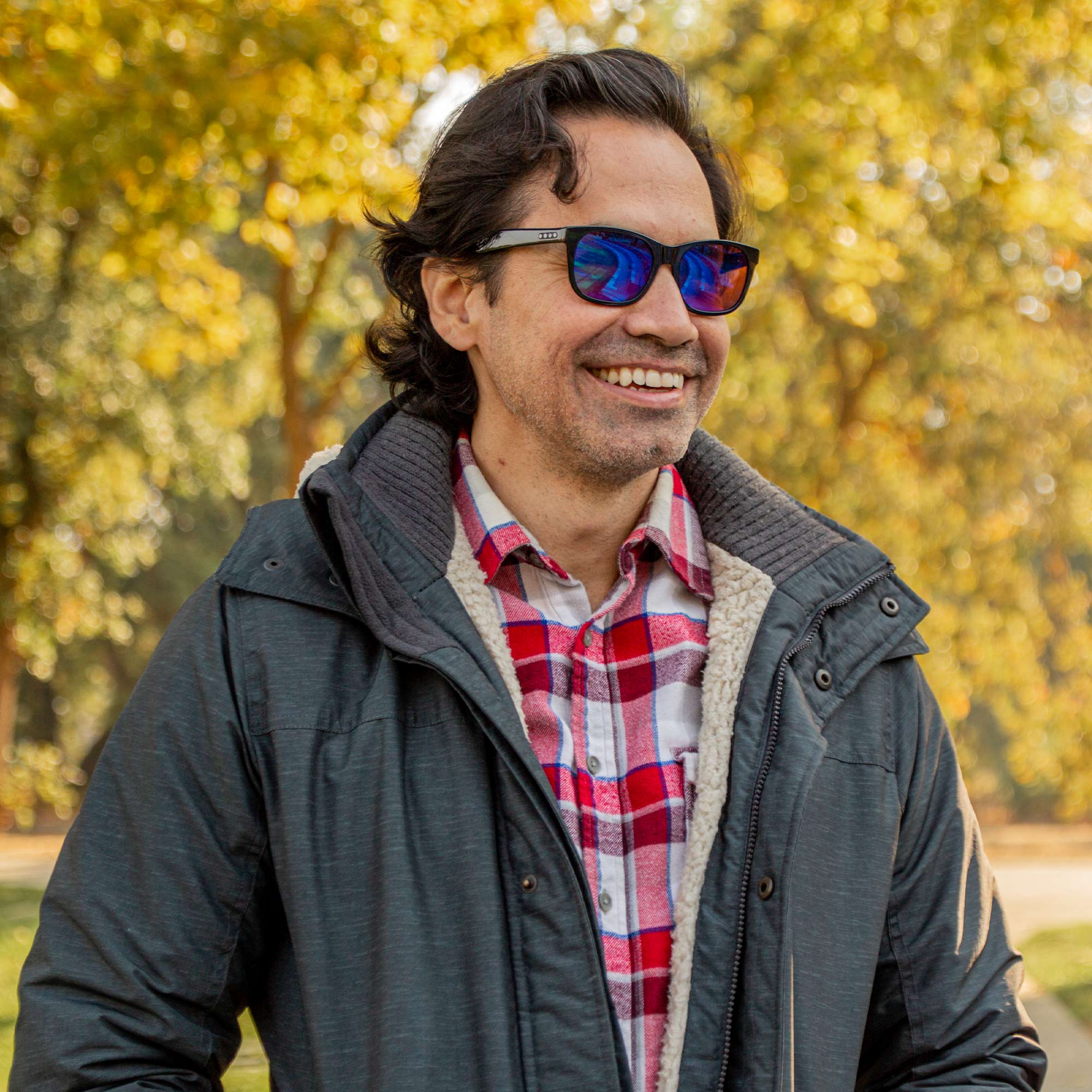 California Black Polarised Deutan Plano